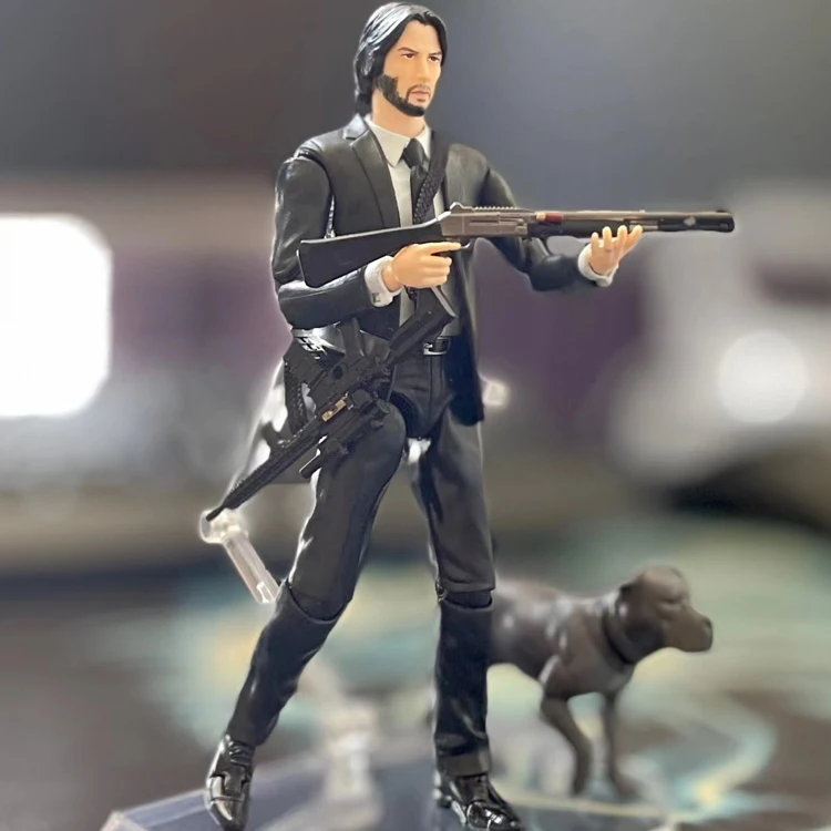 Maf Kill JOHN Wick 2 Action Figure 16cm Mafex #085 Anime Movable Model Figure PVC Toys for Decoration
