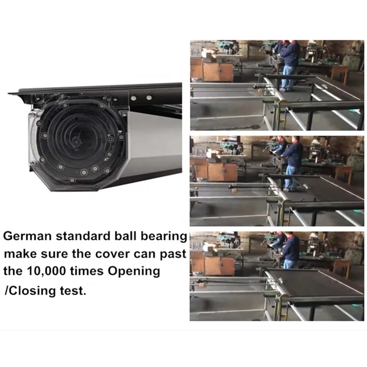 2010-2014 Year and Ford Car Fitment for F150 roll up tonneau cover double cab with side tool box