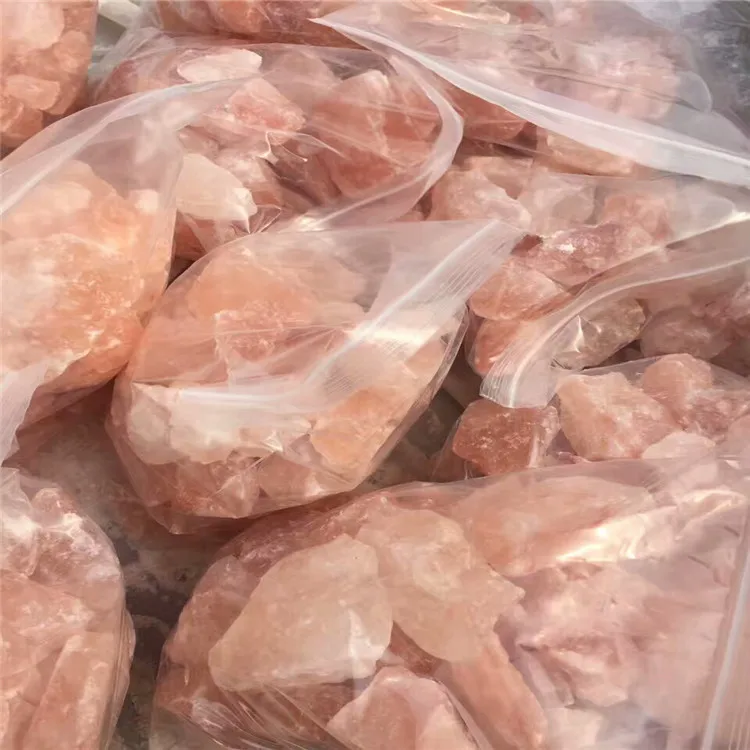 Factory wholesale Rough Stone Irregular Healing Crystals Himalaya Salt Stone Natural Stone Bath salts