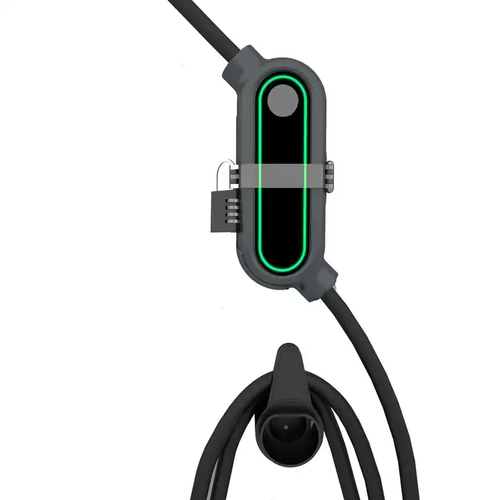 16A 32A Fast 450V Ac 3 Phase Portable Evse EV Type 2 Fast Charger Mobile 11kw 22kw 16A 32A
