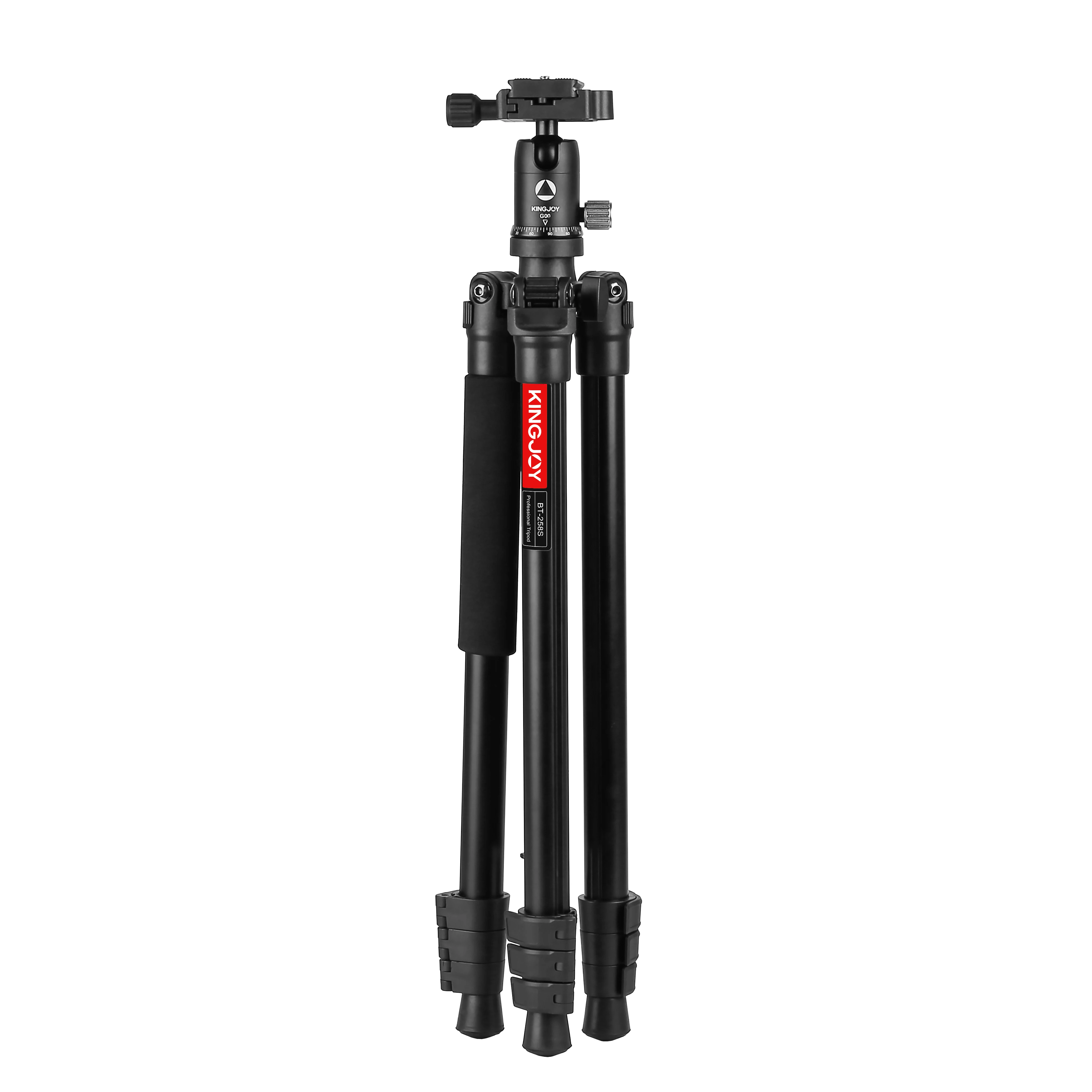 White Label Manufacturing BT-258S Professional portable lightweight aluminum stand tripod for camera smart phone