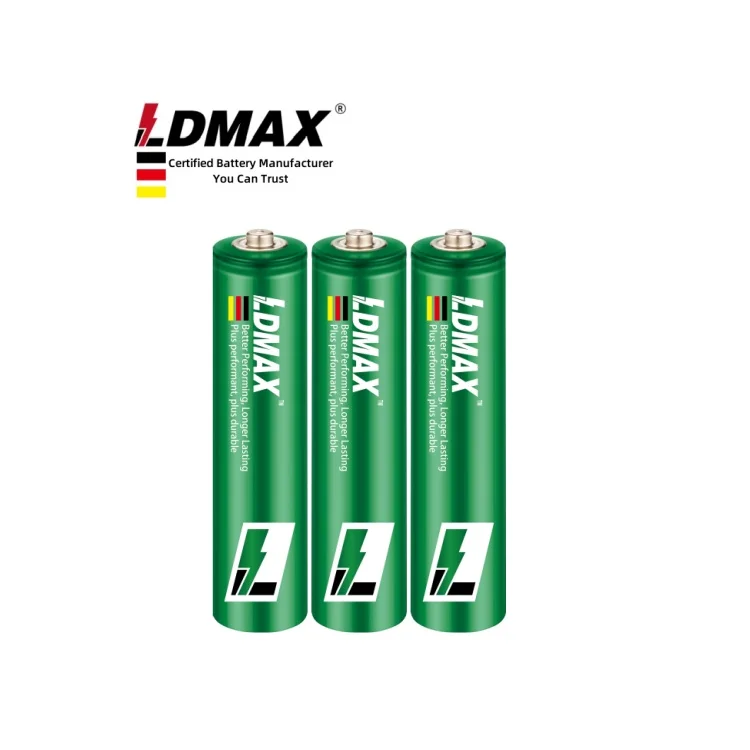 LDMAX High Quality Mercury-Free R03 AAA UM4 Dry Batteries 1.5V Zinc Carbon Remote Control Toys Super Anti-Leak Electronic