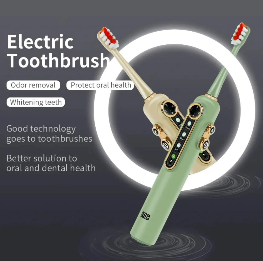 Custom Color Best Rotating Rechargeable Adult Type-C Charger Electric Quality Toothbrush