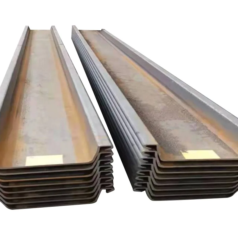 Low Price WRU7 WRU16 WRU38 WRL6 WRL4 U L Shape Hot Rolled Metal Steel Sheet Pile Supplier