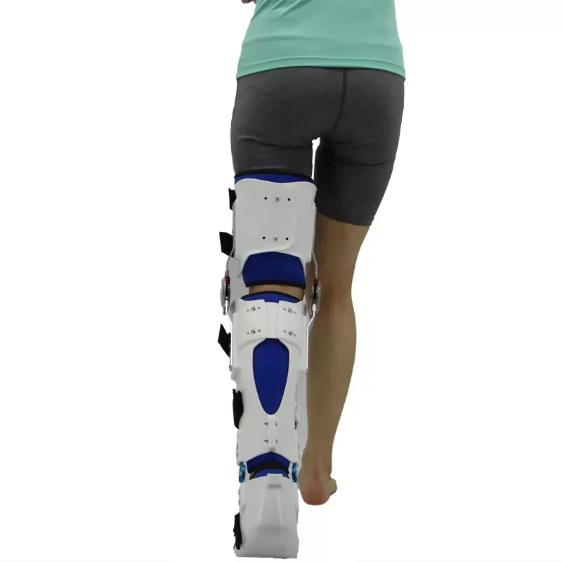 Hongan Customized comfortable medical knee ankle foot orthosis Knee Orthosis Arthritis for foot rehabilitation