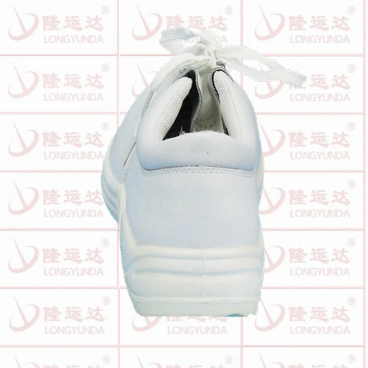 White Microfiber Leather Nurse Safety Shoes  Medical Shoes For Hospital