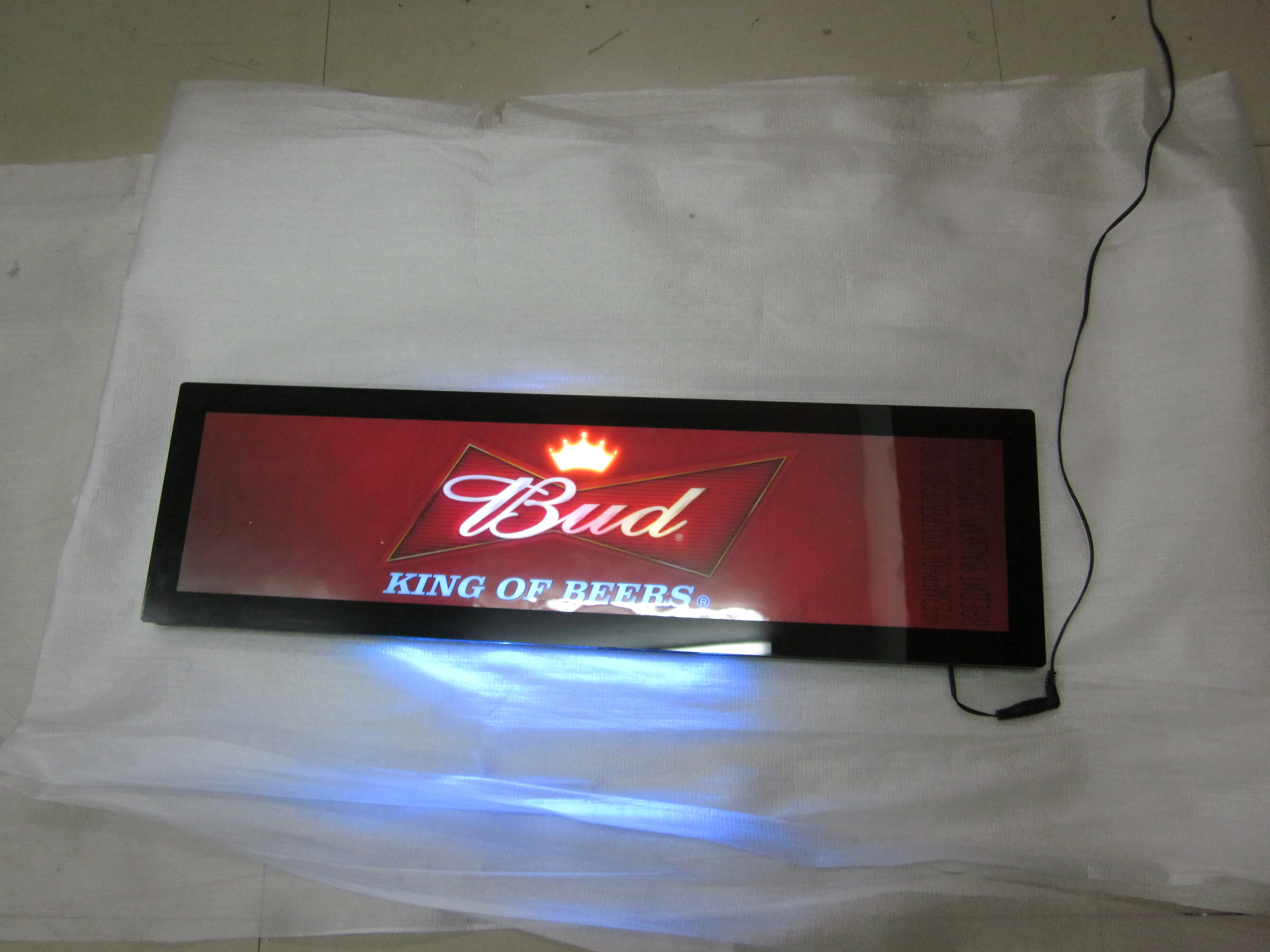 Customized PCB program LED animation light box aluminum frame electronic flashing signs