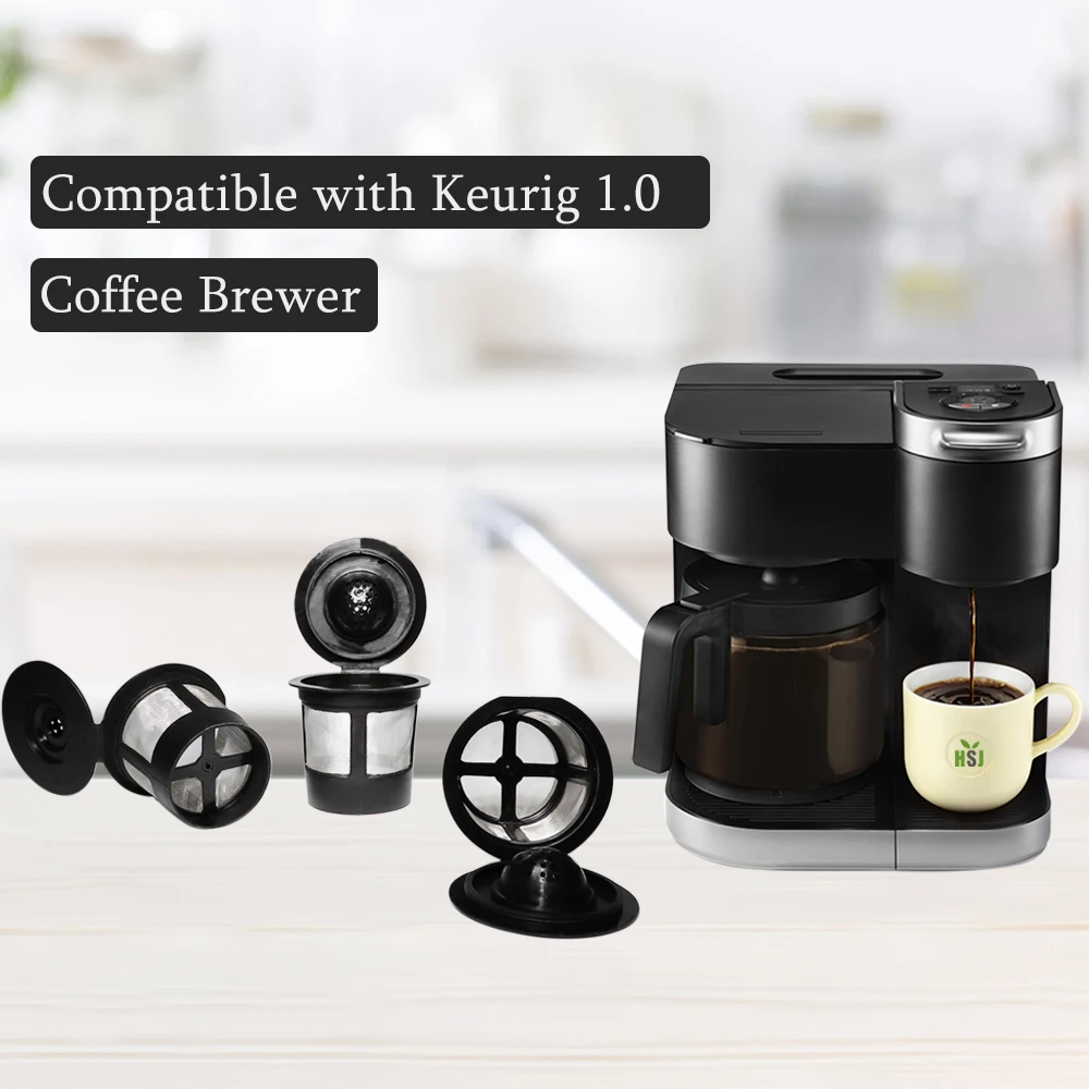 Empty plastic coffee capsules Keurig K cup capsule de caf