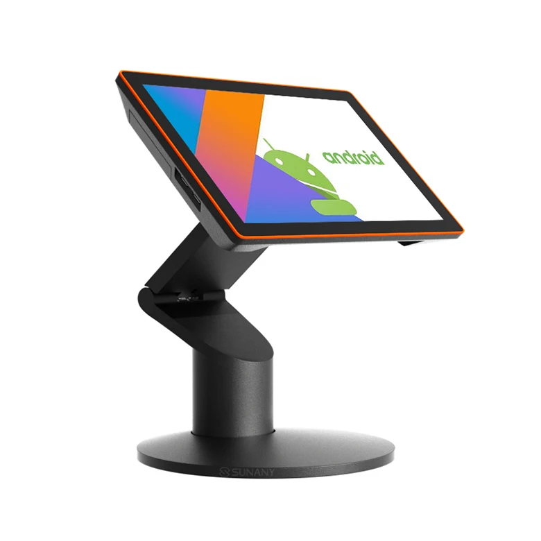 Android 11 металлическая подставка POS-терминал быстрая скорость точка продажи кухонная система отображения epos
