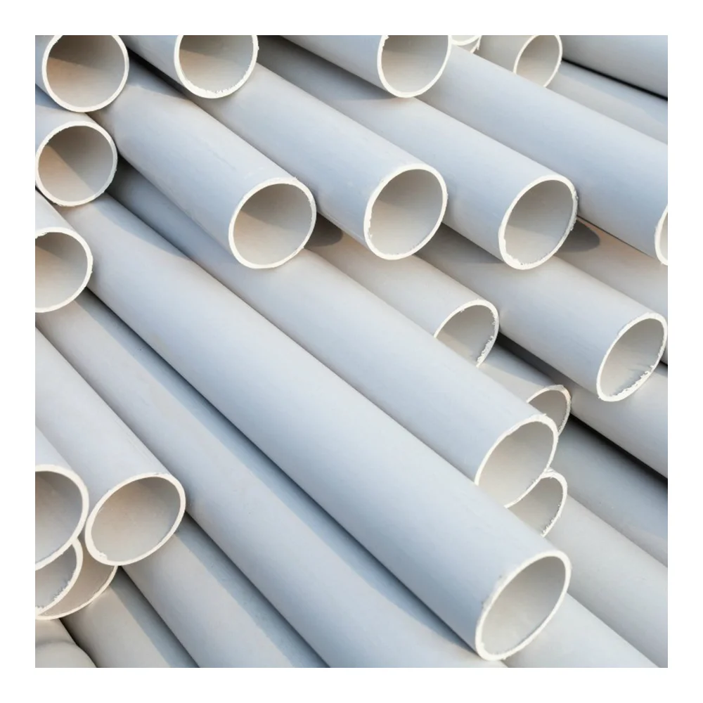 1 4 Inch 2 In 2.25In 25 Mm 200Mm  Dn 40 Pn 16  Colored Round Upvc Pvc Drain / Electrical Conduit Plastic Pipe Pvc Price