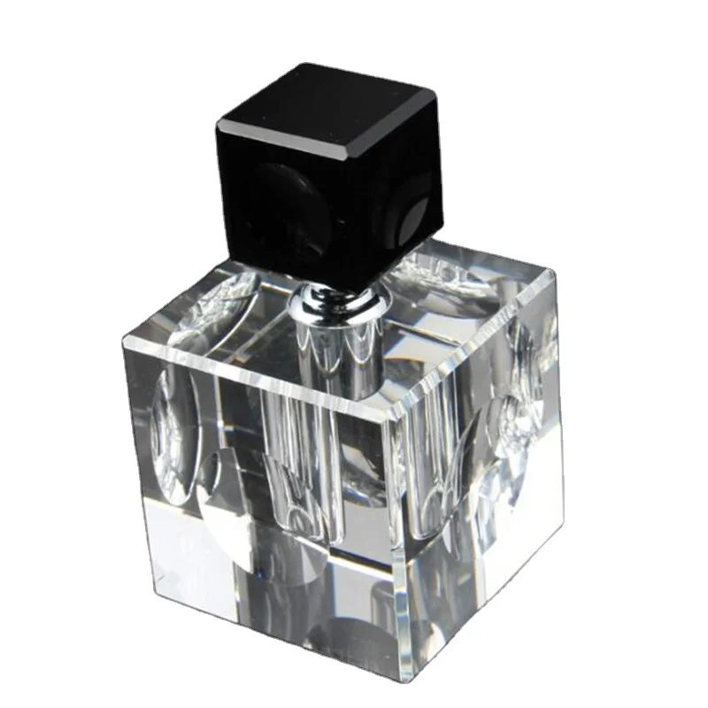 luxury French 3ml-5ml special empty crystal perfume bottle oil perfume bottle attar glass oil bottle