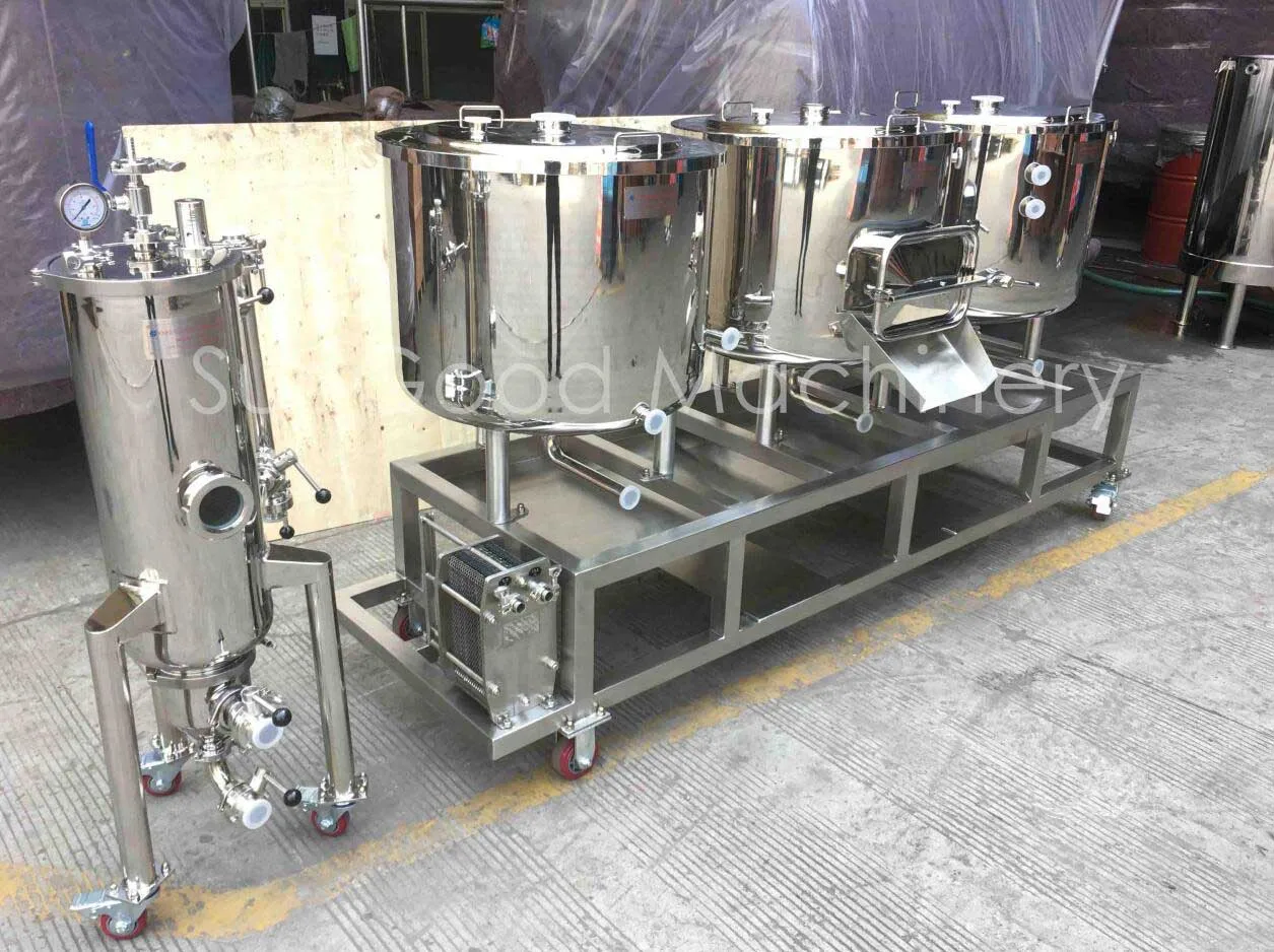 nano brewery pilot brewhouse brewing system 150 lt