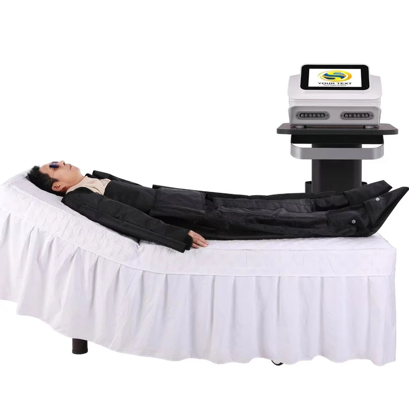 Hot selling air pressure therapy arm massage suit 24 channel full body slimming pressotherapy coat