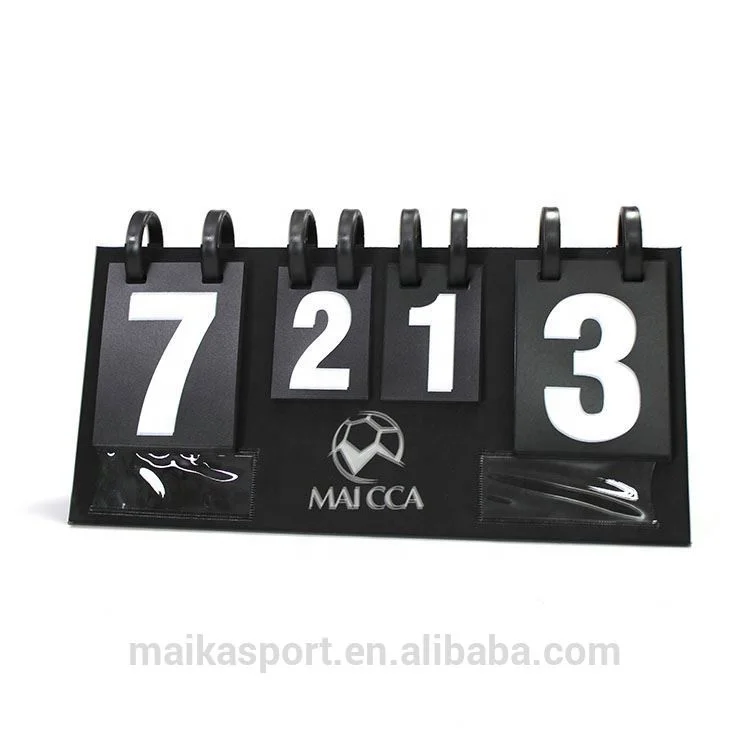 Newest sale simple design durable table tennis match scoreboard
