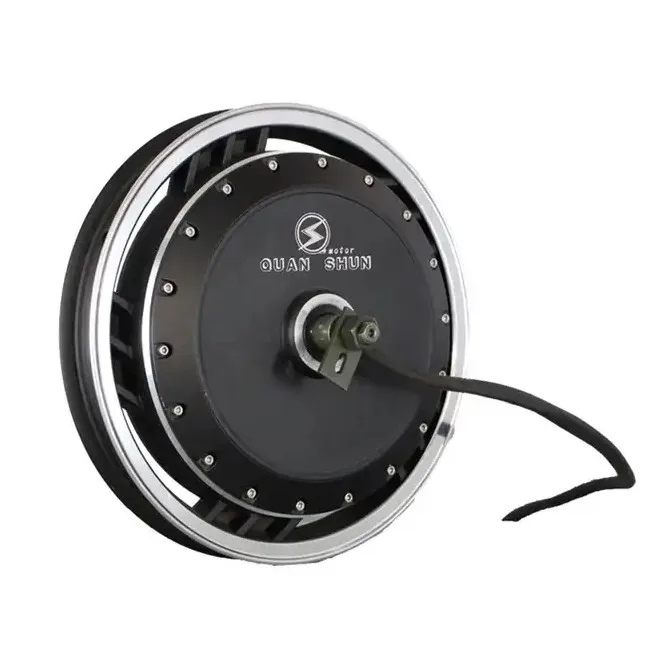 2KW - 8KW 14*2.75inch Electric BLDC Wheel Hub Motor electric QS hub motor