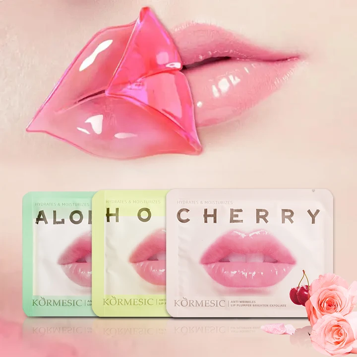 KORMESIC OEM Private Label Moisturizing Hydrating Plumper Vitamin E Sleeping Mask Crystal Collagen Lip Mask