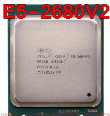Xeon E5 2680 V2 E5-2680 V2 2.8G e5 2680v2 SR1A6 CPU Processor 10 Core 2.80GHz 25M 115W suit able X79 motherboard