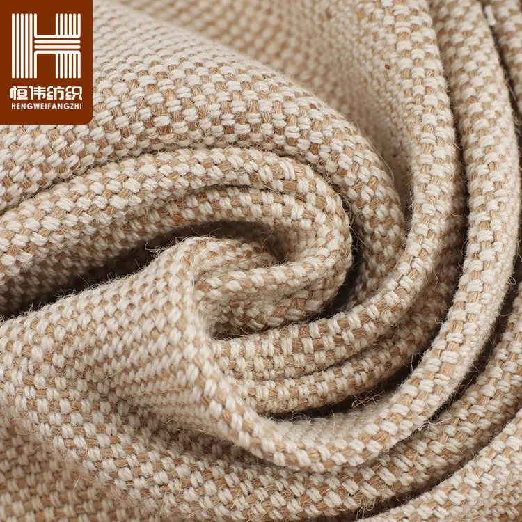 
Dongguan Manufacturer Home Textile 55% Hemp 45% Cotton Fabric Canvas Fabric 
