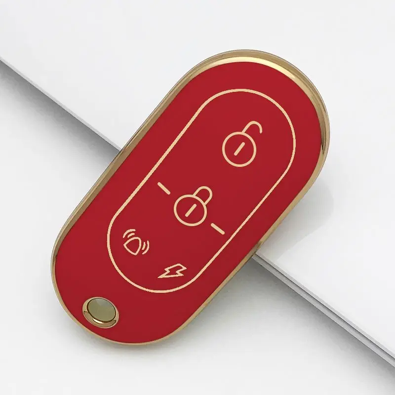 Custom Wholesale Vehicle Key Case TPU Cover Multi Colors Suitable for Yadea Electric Car Key