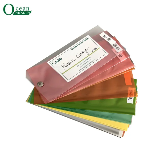 Plastic sausage casings Custom Printing Plastic casing polyamide casing Ham Sausage