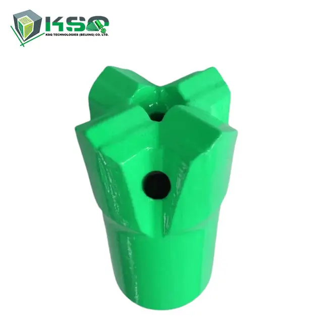 High Strength Alloy Steel 11 Degree Small Hole Drilling Rock Drill Taper Cross Bit