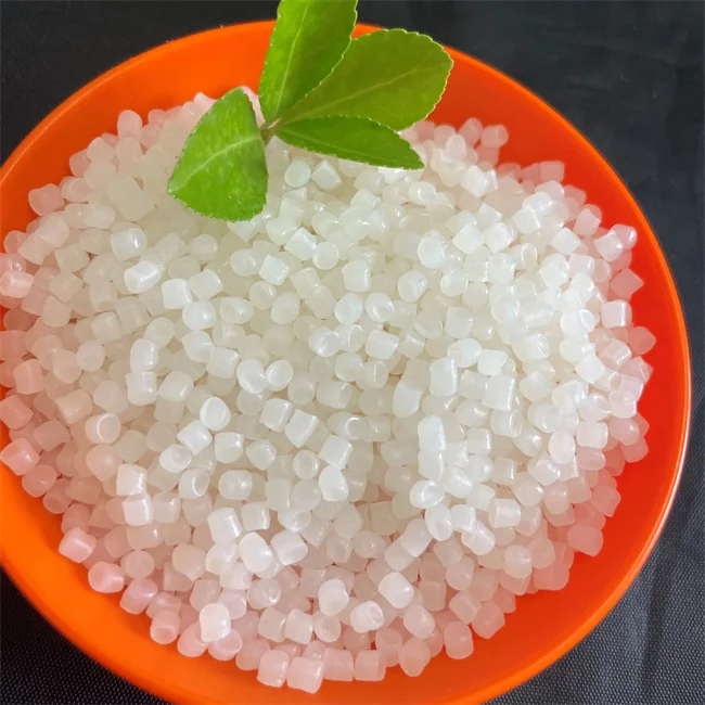 High Quality HDPE High Density Polyethylene Granules White Transparent Film Grade Application