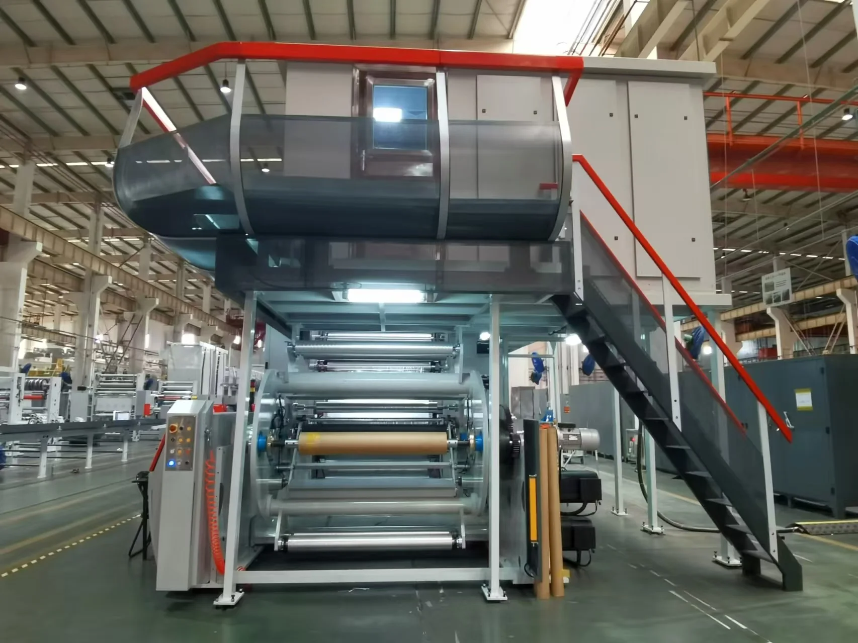 Flexo Printing Press 500m/min ShaanxiBeiren Central Impression Flexo printing machine