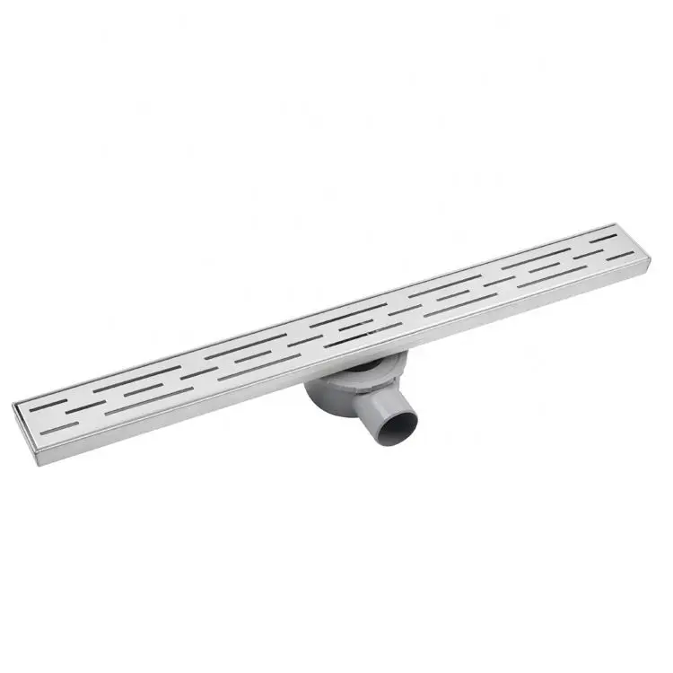 Linear shower channel floor linear floor drain