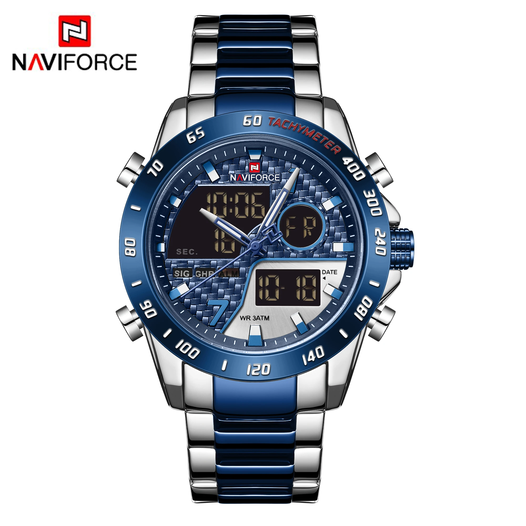 New Watch NAVIFORCE 9171 SBEBE Luxury Wrist Watch Fashion Sport Quartz Male Watches reloj naviforce