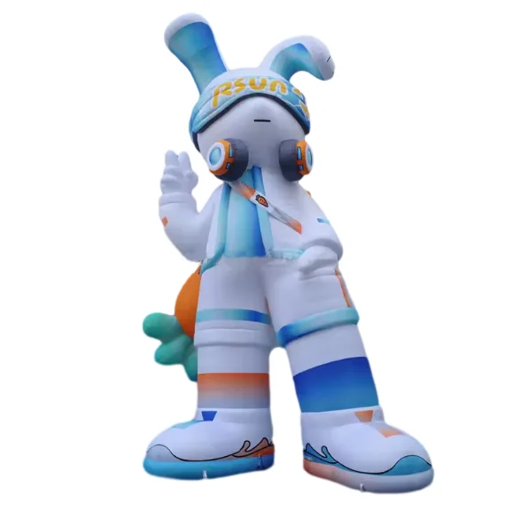 Hanging Stage props inflatable DJ Astronaut Most popular space man inflatable character astronaut spaceman costume