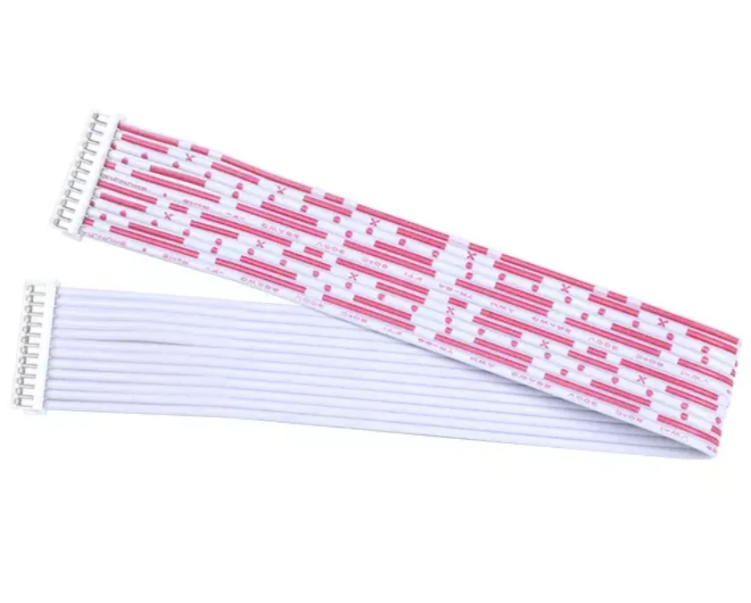 2468 2651 Flat Ribbon Cable with JST PH 1.27mm 2.0mm 2.54mm processing custom Connectors cable