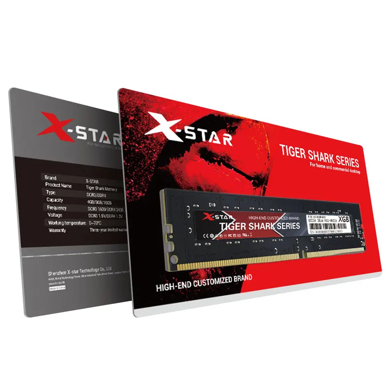 ОЗУ X-Star 8 ГБ, 3200 МГц, 16 ГБ, 32 ГБ, высокочастотная ОЗУ для компьютера
