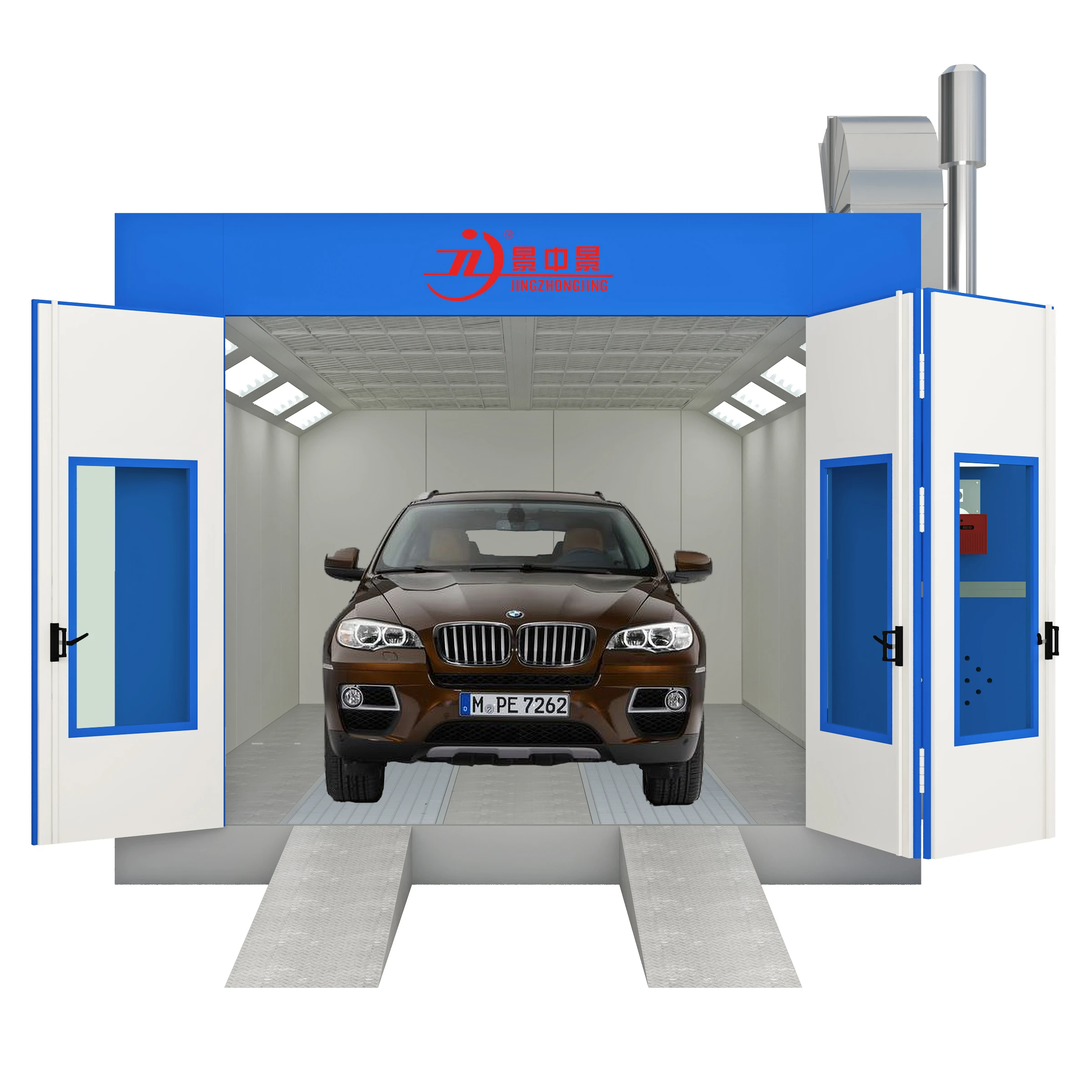 Electrical Infrared Heating System Furniture Painting Drying Room Furniture Spray Booth