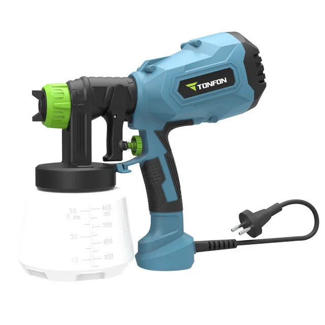 Brushless 1000ML HVLP Home Paint Sprayer Flow Control Spraying and Clean Cordless Electric Spray Painting Gun DIY 10A2302 CN;JIA