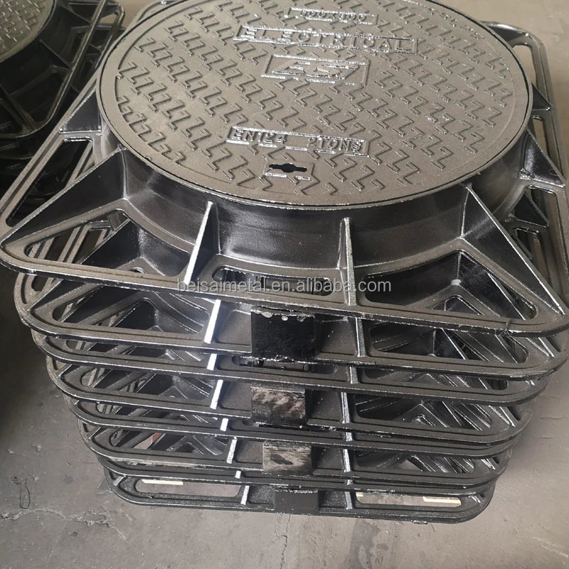 CAST MANHOLE COVERS AND FRAME- EN124