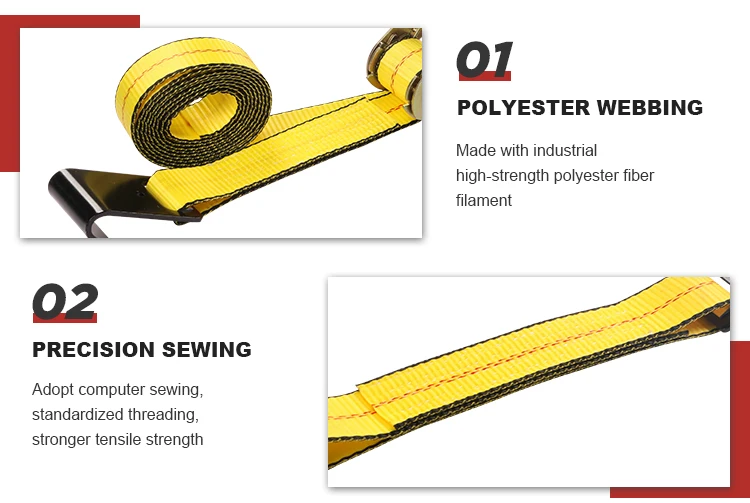 tie down lashing ratchet strap