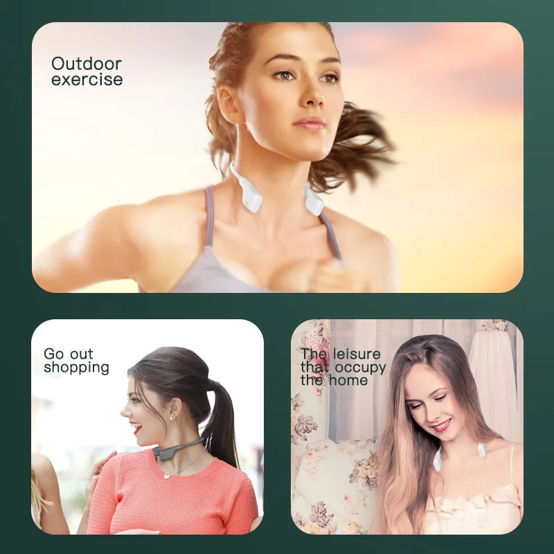 
Personal Anion Rechargeable Neck Style Wearable Air Purifier Smoke Purification Virus Blocking Negative Oxygen Ion generator 