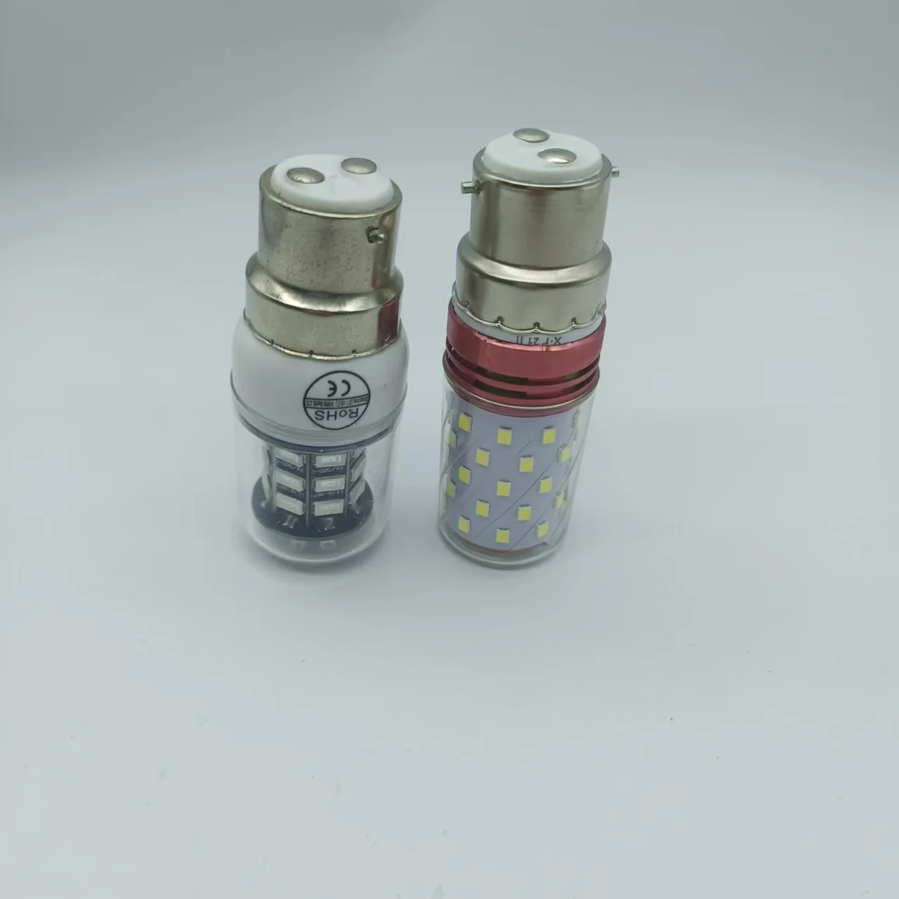 12V 24V 48V 85V LED Light Bulbs E14 E12 B22 E26 E27 B15  Red Green White Warm White 5W LED Corn Bulbs for Boat Machine Party