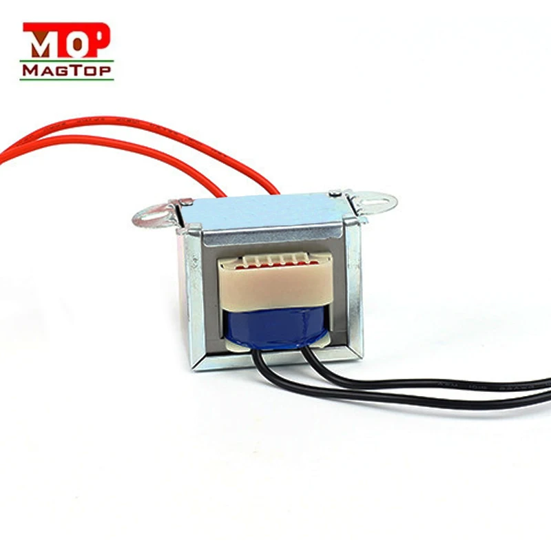 230v to 12v pcb mount low frequency mini audio electric power transformer