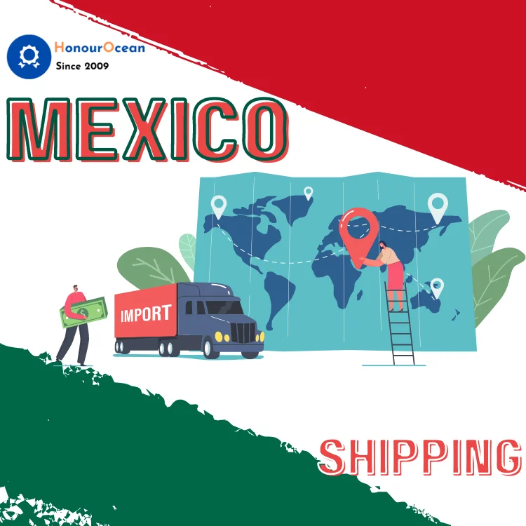 Freight Forwarder Best Shipping Rates from China to Mexico Agent Fast Delivery