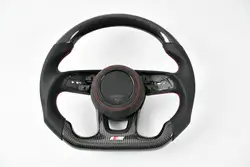 YTcarbon легкое рулевое колесо из прочного углеродного волокна для audi a5 с перфорированной кожей