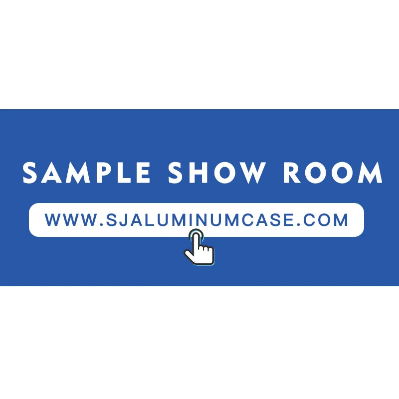 Custom aluminum case trolley case with wheel aluminum toolbox with two layer CNC EVA