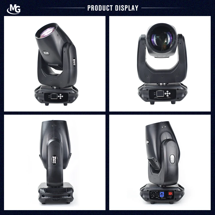 Stage lighting 260W Sharpy 260 9R DMX Beam Moving Head Light With Single Stand Stage Beam Spotlight