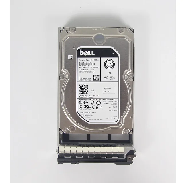Новый оригинальный внутренний жесткий диск для сервера Dell 1T 3 5 7 2 K SAS HDD