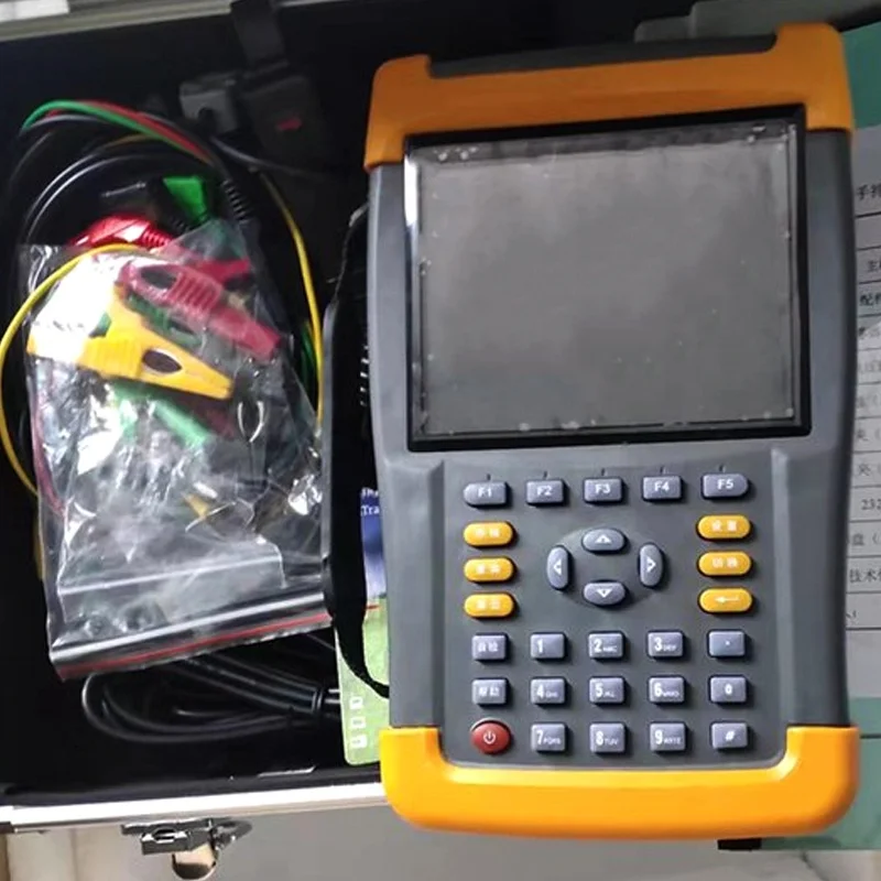 China Made Electrical Energy Quality Monitor Clamp Meter Handheld Multi-Function 3 Phase Power Quality Analyzer