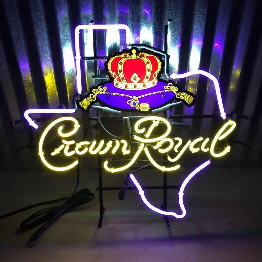 custom JD texas flex faux silicone led acrylic sign factory outdoor wall Neon sign for tequila whiskey vodka champagne rum beer