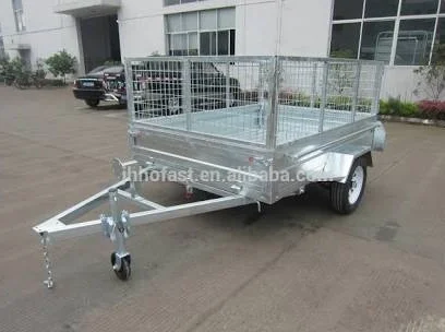ATV cage box trailer tipping in hot galvanizing  A17 7*5
