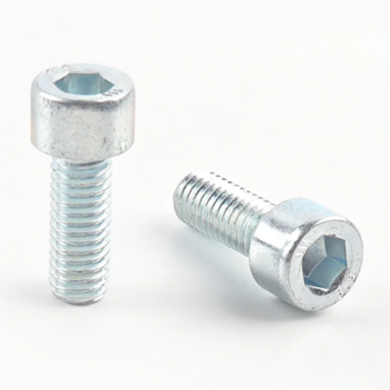 Zinc Plated Hex Socket Head Cap Screws Bolts and Nuts and Washers Metric Allen Hex Socket Head Cap Screws Bolts Fully Threaded