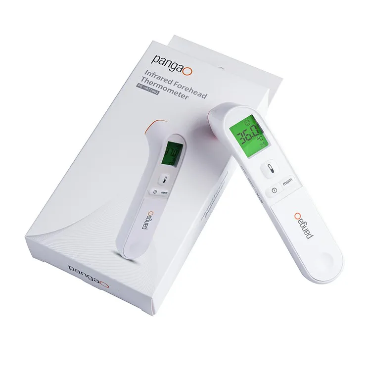 Portable high-accuracy non-contact digital thermometer infrared for forehead with fever alarm