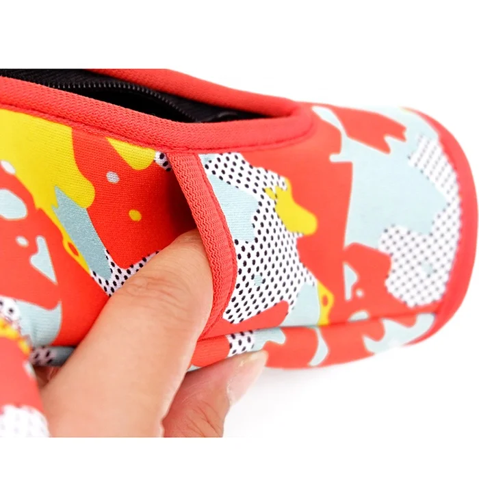 Fashion natural rubber bot water wine bottle cup pink covers Pouch/pocket Carrying holder